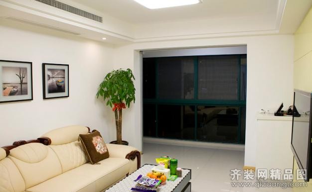103平米现代简约家装设计实例——营造舒适雅致的家居空间